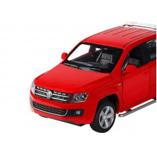 Машина "АВТОПАНОРАМА" Volkswagen Amarok, красный, 1/30, свет, звук, инерция, в/к 20*10*11 см