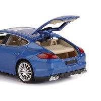 Машина "АВТОПАНОРАМА" Porsche Panamera S, синий, 1/24, свет, звук, в/к 24,5*12,5*10,5 см