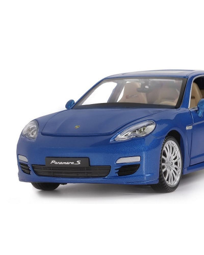 Машина "АВТОПАНОРАМА" Porsche Panamera S, синий, 1/24, свет, звук, в/к 24,5*12,5*10,5 см
