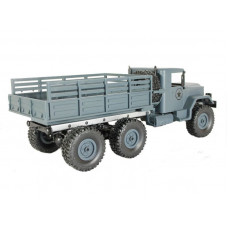 Радиоуправляемая машина MN MODEL военный грузовик (серый) 6WD 2.4G 1/16 RTR