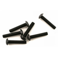 Винт с плоской головкой M4x20 под шестиграник, 6шт.