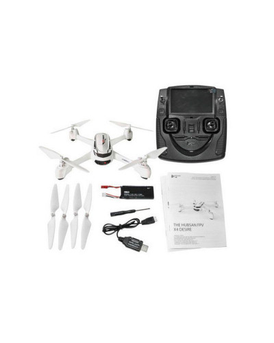 Р/У квадрокоптер Hubsan X4 GPS, HD + FPV, автовозврат, удержание, следуй за мной, 2.4G
