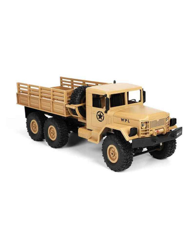 Радиоуправляемая машина WPL военный грузовик (песочный) 6WD 2.4G 1/16 RTR
