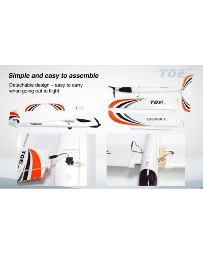 Радиоуправляемый планер Top RC T1800 (Propeller Power System) 1800мм 2.4G 4-ch LiPo RTF