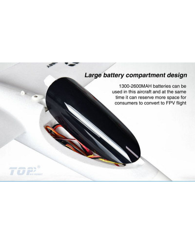 Радиоуправляемый планер Top RC T1800 (Propeller Power System) 1800мм 2.4G 4-ch LiPo RTF