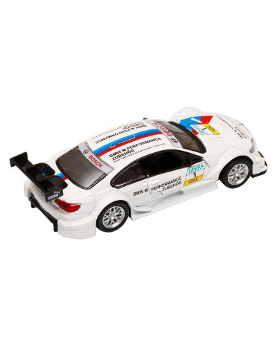 Машина "АВТОПАНОРАМА" BMW M3 DTM, 1/42, белый, инерция, откр. двери, в/к 17,5*12,5*6,5 см