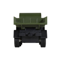 Машина "АВТОПАНОРАМА" "Грузовик", хаки зеленый, 1/32, свет, звук, инерция, в/к 24*8*10 см