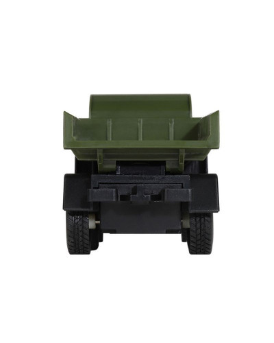 Машина "АВТОПАНОРАМА" "Грузовик", хаки зеленый, 1/32, свет, звук, инерция, в/к 24*8*10 см