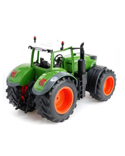 Р/У сельскохозяйственный трактор с прицепом Double Eagle 1:16