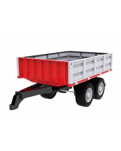 Р/У сельскохозяйственный трактор с прицепом Double Eagle 1:16