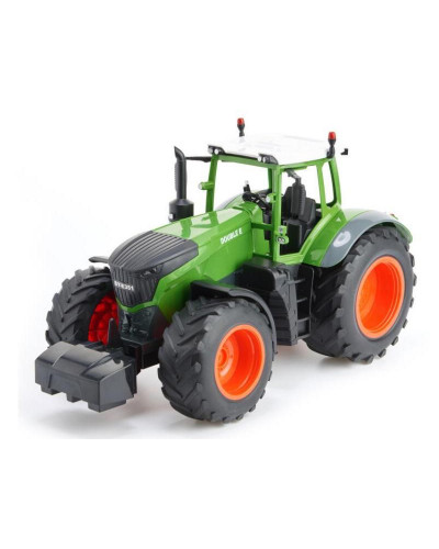 Р/У сельскохозяйственный трактор с прицепом Double Eagle 1:16