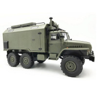 Радиоуправляемая машина WPL УРАЛ (зеленый) 6WD 2.4G 1/16 RTR