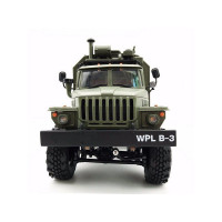 Радиоуправляемая машина WPL УРАЛ (зеленый) 6WD 2.4G 1/16 RTR