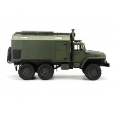 Радиоуправляемая машина WPL УРАЛ (зеленый) 6WD 2.4G 1/16 RTR