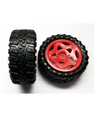 Колеса в сборе для багги и шорт-корса Remo Hobby 1/16, тюнинг