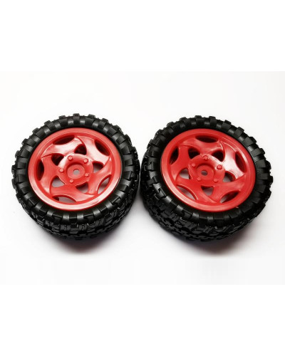 Колеса в сборе для багги и шорт-корса Remo Hobby 1/16, тюнинг