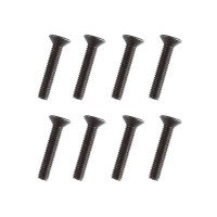 Винт с головкой под шестигранник, потайной М3х14мм, 8 шт.