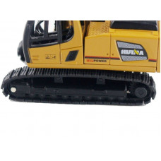 Металлический экскаватор с отбойным молотом HUI NA TOYS 1/60