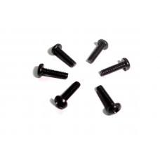 Винты с полукруглой головкой M3х10 под крестовую отвертку, 6шт.