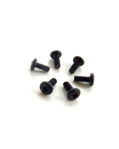 Винт с полукруглой головкой M2.5x6 под крестовую отвёртку 6шт.