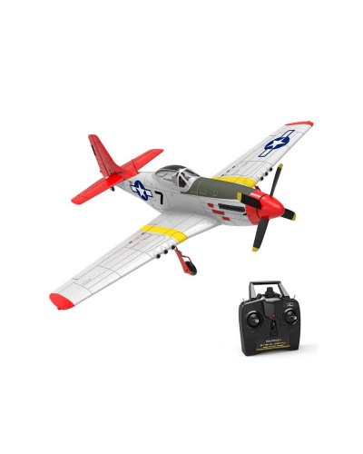 Радиоуправляемый самолет Volantex RC P51D 750мм Brushless 2.4G 4ch LiPo RTF with Gyro