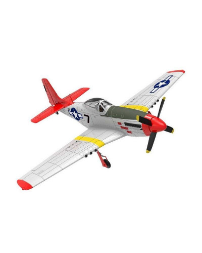 Радиоуправляемый самолет Volantex RC P51D 750мм Brushless 2.4G 4ch LiPo RTF with Gyro