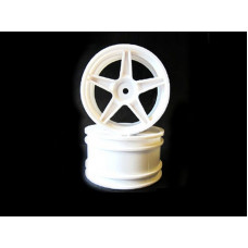 Комплект задних колес белые (06024W+06025) 2шт.