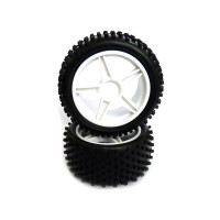 Комплект задних колес белые (06024W+06025) 2шт.