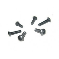 Винт с круглой головкой M3x12 под шестигранник, 6шт.