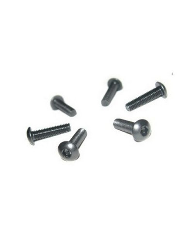 Винт с круглой головкой M3x12 под шестигранник, 6шт.
