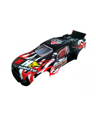 Кузов трагги черного цвета для автомоделей Himoto E10XT, E10XTL