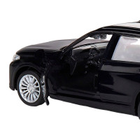 Машина "АВТОПАНОРАМА" BMW X7, 1/44,, черный, инерция, откр. двери, в/к 17,5*12,5*6,5 см