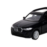 Машина "АВТОПАНОРАМА" BMW X7, 1/44,, черный, инерция, откр. двери, в/к 17,5*12,5*6,5 см