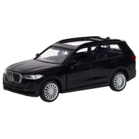 Машина "АВТОПАНОРАМА" BMW X7, 1/44,, черный, инерция, откр. двери, в/к 17,5*12,5*6,5 см
