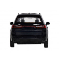 Машина "АВТОПАНОРАМА" BMW X7, 1/44,, черный, инерция, откр. двери, в/к 17,5*12,5*6,5 см