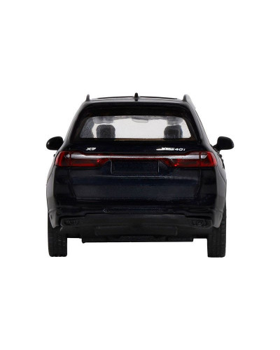 Машина "АВТОПАНОРАМА" BMW X7, 1/44,, черный, инерция, откр. двери, в/к 17,5*12,5*6,5 см