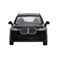 Машина "АВТОПАНОРАМА" BMW X7, 1/44,, черный, инерция, откр. двери, в/к 17,5*12,5*6,5 см