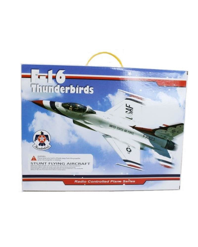 Р/У самолет CTF F16 Thunderbirds FX-823 290мм 2.4G EPP Gyro RTF (с гироскопом)