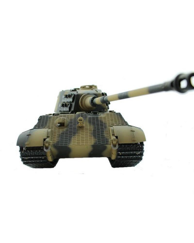 Р/У танк Torro King Tiger (башня Henschel) 1/16 2.4G, ВВ-пушка, деревянная коробка