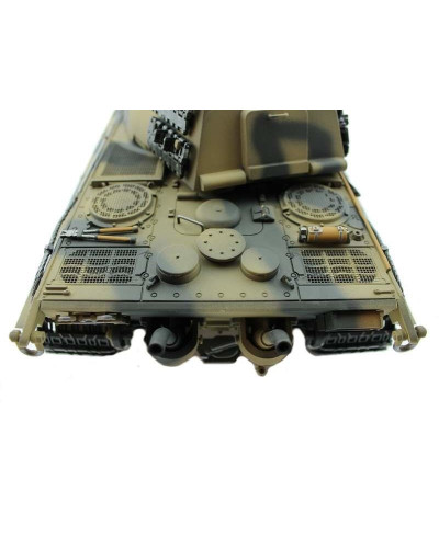 Р/У танк Torro King Tiger (башня Henschel) 1/16 2.4G, ВВ-пушка, деревянная коробка