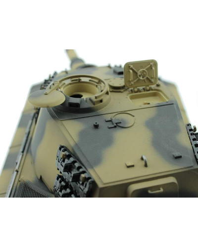 Р/У танк Torro King Tiger (башня Henschel) 1/16 2.4G, ВВ-пушка, деревянная коробка