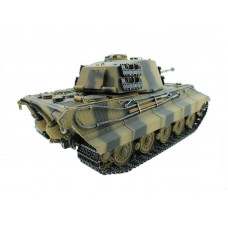 Р/У танк Torro King Tiger (башня Henschel) 1/16 2.4G, ВВ-пушка, деревянная коробка
