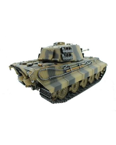 Р/У танк Torro King Tiger (башня Henschel) 1/16 2.4G, ВВ-пушка, деревянная коробка