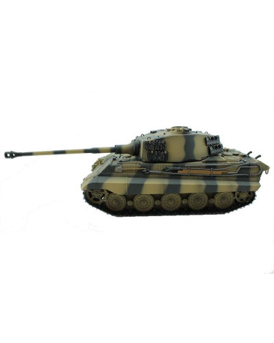 Р/У танк Torro King Tiger (башня Henschel) 1/16 2.4G, ВВ-пушка, деревянная коробка
