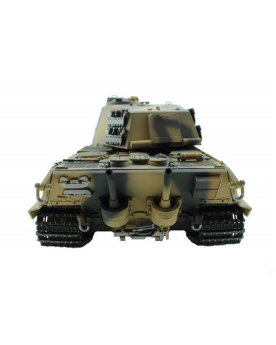 Р/У танк Torro King Tiger (башня Henschel) 1/16 2.4G, ВВ-пушка, деревянная коробка