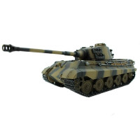 Р/У танк Torro King Tiger (башня Henschel) 1/16 2.4G, ВВ-пушка, деревянная коробка