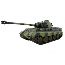 Р/У танк Torro King Tiger (башня Henschel) 1/16 2.4G, ВВ-пушка, деревянная коробка