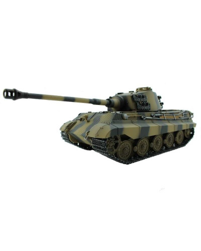 Р/У танк Torro King Tiger (башня Henschel) 1/16 2.4G, ВВ-пушка, деревянная коробка