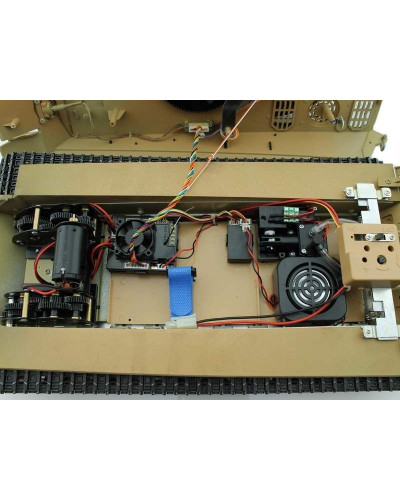 Р/У танк Torro King Tiger (башня Henschel) 1/16 2.4G, ВВ-пушка, деревянная коробка