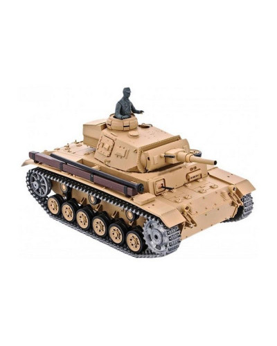 Радиоуправляемый танк Heng Long  Panzer III type H Professional V6.0  2.4G 1/16 RTR